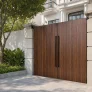 Cổng cửa gỗ tự nhiên nung Wingfor bền đẹp ngoài trời