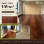 169m² sàn gỗ xương cá Balsamo nung Wingfor Bắc Ninh