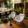 Ván sàn ngoài trời tại Villa Thanh Hóa