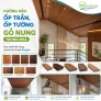 Hướng dẫn ốp trần, ốp tường gỗ nung trong nhà Wingfor