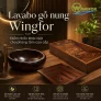 Lavabo gỗ nung Wingfor: điểm nhấn khác biệt cho phòng tắm cao cấp