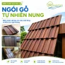 Ngói gỗ tự nhiên nung: điểm nhấn vật liệu cho mái, mặt đứng và kiến trúc nghỉ dưỡng
