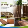 Tấm ốp gỗ nung và lam gỗ nung: giải pháp tạo điểm nhấn cho nội ngoại thất