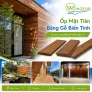Ốp mặt tiền bằng gỗ biến tính cần lưu ý gì?
