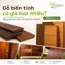 Gỗ biến tính có giá bao nhiêu? Báo giá tham khảo Wingfor