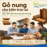 Gỗ nung cho kiến trúc sư: Quy cách, bản vẽ và yêu cầu thi công