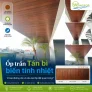 Ốp trần Tần bì biến tính nhiệt: vì sao đường vân và cấu tạo lắp đặt quan trọng?