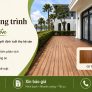 Sàn gỗ nung ngoài trời tại Vân Đồn: cách chọn vật liệu cho công trình ven biển