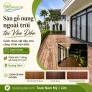 Sàn gỗ nung ngoài trời tại Vân Đồn: cách chọn vật liệu cho công trình ven biển