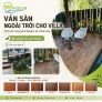 Ván sàn ngoài trời cho villa: phân tích công trình Wingfor tại Thanh Hóa